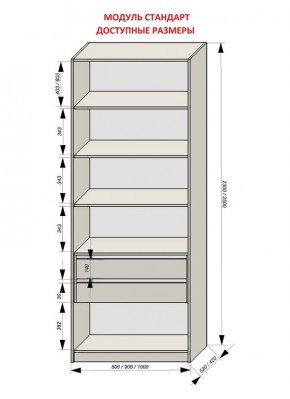 Шкаф распашной серия «ЗЕВС» (PL3/С1/PL2) в Югорске - yugorsk.mebel24.online | фото 13