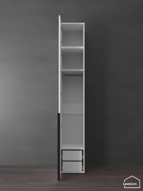 Шкаф с антресолью Linnea MHR-1A-3 2450х400х510 (Белый-М 11.1.1) в Югорске - yugorsk.mebel24.online | фото 5