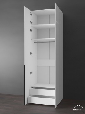 Шкаф с антресолью Linnea MHR-2A-3 2450х800х510 (Белый-М 11.1.2) в Югорске - yugorsk.mebel24.online | фото 5
