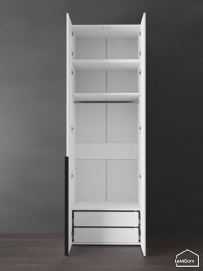 Шкаф с антресолью Linnea MHR-2A-3 2450х800х510 (Белый-М 11.1.2) в Югорске - yugorsk.mebel24.online | фото 6