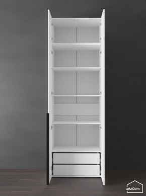 Шкаф с антресолью Linnea MHR-2A-4 2450х800х510 (Белый-М 11.1.1) в Югорске - yugorsk.mebel24.online | фото 6