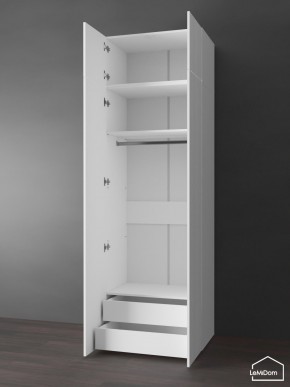 Шкаф с антресолью Linnea MHR-2POA-3 2450х800х510 (Белый-М 11.1.2) в Югорске - yugorsk.mebel24.online | фото 6