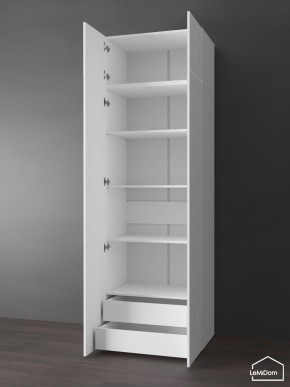 Шкаф с антресолью Linnea MHR-2POA-4 2450х800х510 (Белый-М 11.1.2) в Югорске - yugorsk.mebel24.online | фото 5