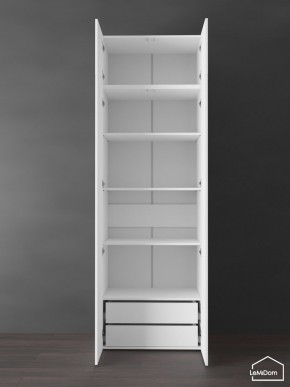Шкаф с антресолью Linnea MHR-2POA-4 2450х800х510 (Белый-М 11.1.2) в Югорске - yugorsk.mebel24.online | фото 6