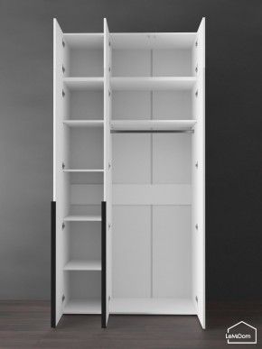 Шкаф с антресолью Linnea MHR-3A-1 2450х1200х510 (Белый-М 11.1.2) в Югорске - yugorsk.mebel24.online | фото 5