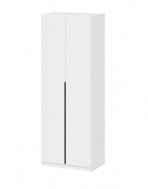 Шкаф ШК-5 + 4 полки (800) Белый текстурный в Югорске - yugorsk.mebel24.online | фото 3