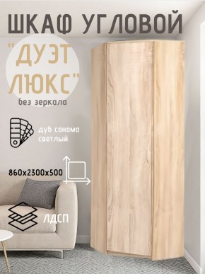 Шкаф угловой Дуэт Люкс без зеркала в Югорске - yugorsk.mebel24.online | фото 5