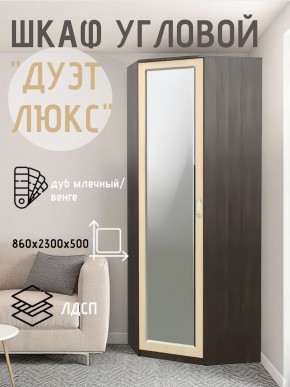 Шкаф угловой Дуэт Люкс с зеркалом в Югорске - yugorsk.mebel24.online | фото 5