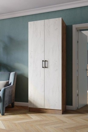 Шкаф Вегас 800 Дуб крафт табачный/Дуб крафт белый в Югорске - yugorsk.mebel24.online | фото 1