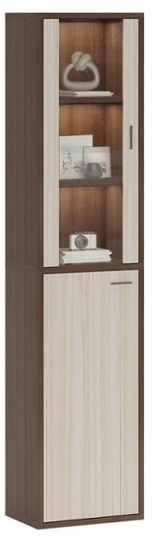 Шкаф-витрина Домино СУ(ш1в2)+1ФГ+1ФС в Югорске - yugorsk.mebel24.online | фото 2