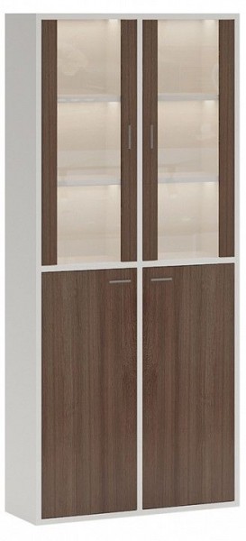 Шкаф-витрина Домино СУ(ш2в2)+2ФС+2ФГ в Югорске - yugorsk.mebel24.online | фото 2
