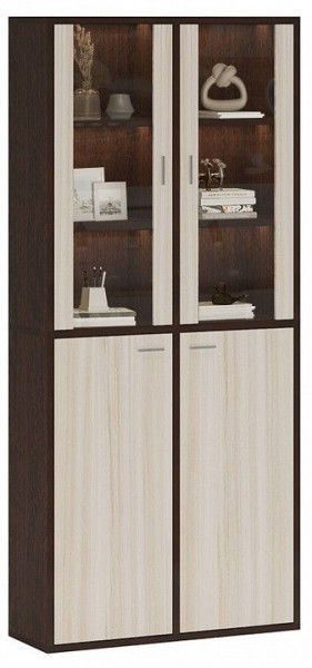 Шкаф-витрина Домино СУ(ш2в2)+2ФС+2ФГ в Югорске - yugorsk.mebel24.online | фото 2