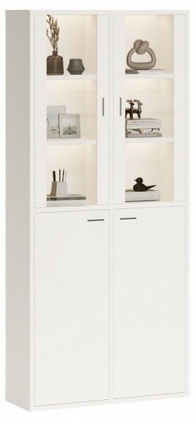 Шкаф-витрина Домино СУ(ш2в2)+2ФС+2ФГ в Югорске - yugorsk.mebel24.online | фото 2