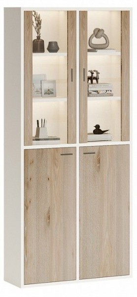 Шкаф-витрина Домино СУ(ш2в2)+2ФС+2ФГ в Югорске - yugorsk.mebel24.online | фото 3