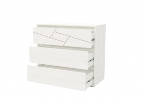 АДЕЛИНА Спальный гарнитур (модульный) Рамух белый в Югорске - yugorsk.mebel24.online | фото 13