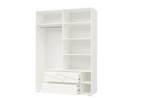 АДЕЛИНА Спальный гарнитур (модульный) Рамух белый в Югорске - yugorsk.mebel24.online | фото 7
