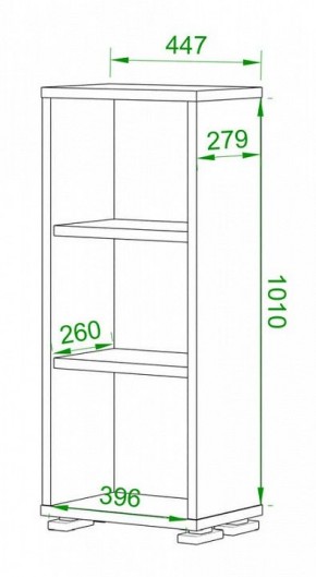 Стеллаж Домино нельсон ПУ-10-1 в Югорске - yugorsk.mebel24.online | фото 2