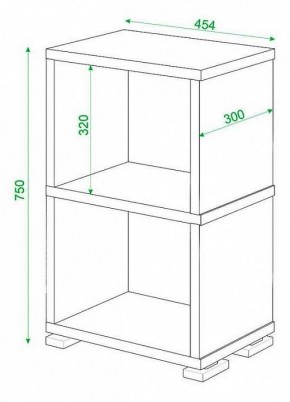 Стеллаж Домино СБ-15/2 в Югорске - yugorsk.mebel24.online | фото 2