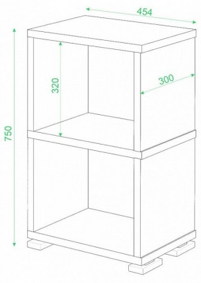 Стеллаж-колонка Домино СБ-15/2 в Югорске - yugorsk.mebel24.online | фото 2