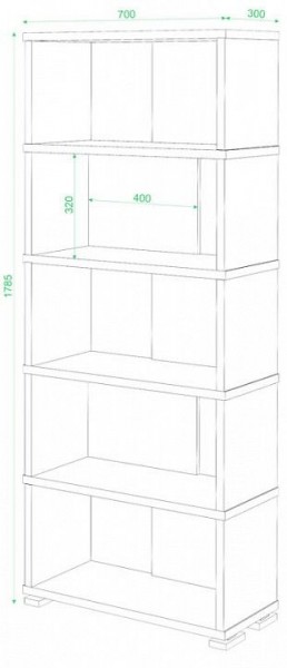 Стеллаж СБ-10/5 в Югорске - yugorsk.mebel24.online | фото 2