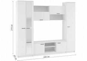 Стенки для гостиной Бертелена в Югорске - yugorsk.mebel24.online | фото