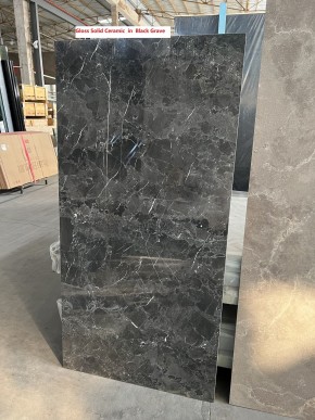 Стол ALES 180 BLACK GRAVE SOLID CERAMIC, керамика / бронзовый, ®DISAUR в Югорске - yugorsk.mebel24.online | фото 3
