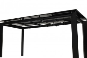 Стол CORNER 120 MATTE STATUARIO Белый мрамор матовый керамика, стекло/ черный каркас, ®DISAUR в Югорске - yugorsk.mebel24.online | фото 9