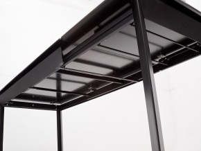 Стол CREMONA 140 MATTE STATUARIO Белый мрамор матовый, керамика/ черный каркас, ®DISAUR в Югорске - yugorsk.mebel24.online | фото 7
