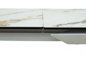 Стол CREMONA 160 KL-188 Контрастный мрамор / белый каркас, ®DISAUR в Югорске - yugorsk.mebel24.online | фото 5