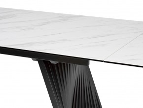 Стол IVAR 200 MARBLES KL-99 Белый мрамор, итальянская керамика, ®DISAUR в Югорске - yugorsk.mebel24.online | фото 3