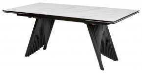 Стол IVAR 200 MARBLES KL-99 Белый мрамор, итальянская керамика, ®DISAUR в Югорске - yugorsk.mebel24.online | фото 6