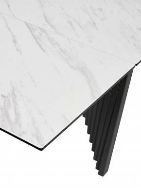 Стол IVAR 200 MARBLES KL-99 Белый мрамор, итальянская керамика, ®DISAUR в Югорске - yugorsk.mebel24.online | фото 8