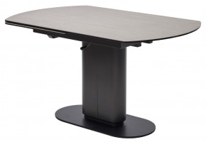 Стол KAI 140 TL-110 поворотная система раскладки, испанская керамика / Темно-серый / Черный, ®DISAUR в Югорске - yugorsk.mebel24.online | фото 1