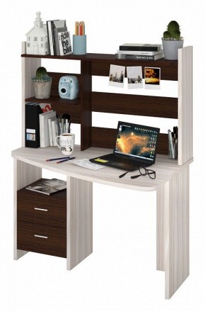Стол компьютерный Домино Лайт СКЛ-Крл 120+НКЛ-120 в Югорске - yugorsk.mebel24.online | фото 2