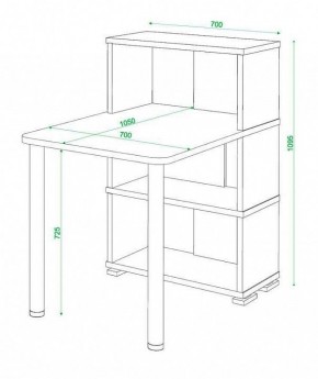 Стол компьютерный Домино СБ-10М3 в Югорске - yugorsk.mebel24.online | фото 4