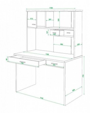 Стол компьютерный Домино СК-60 в Югорске - yugorsk.mebel24.online | фото 3