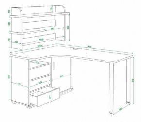 Стол компьютерный Домино СР-145М в Югорске - yugorsk.mebel24.online | фото 5