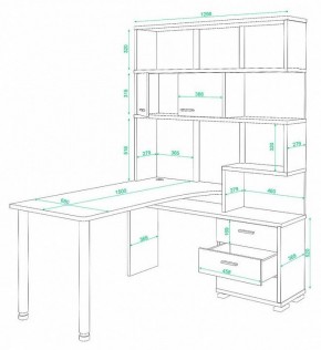 Стол компьютерный Домино СР-420/150 в Югорске - yugorsk.mebel24.online | фото 2