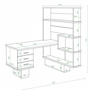 Стол компьютерный Домино СР-520 в Югорске - yugorsk.mebel24.online | фото 2