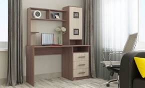 ФАВОРИТ Стол компьютерный (ясень шимо комб.) в Югорске - yugorsk.mebel24.online | фото