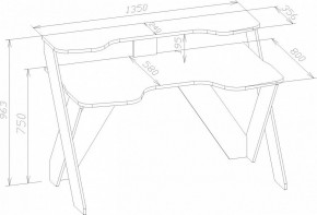 Стол компьютерный КСТ-118 в Югорске - yugorsk.mebel24.online | фото 3