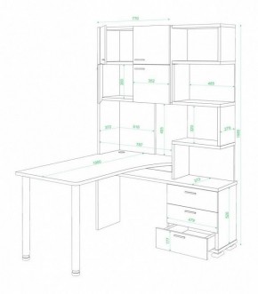 Стол компьютерный Латте СР-500М190 в Югорске - yugorsk.mebel24.online | фото 3