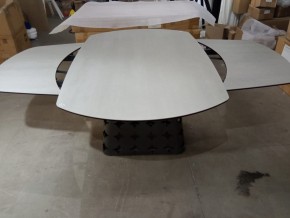Стол LORENS 150 TL-58 поворотная система раскладки, испанская керамика / Темно-серый, ®DISAUR в Югорске - yugorsk.mebel24.online | фото 2