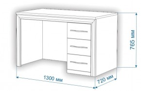 Стол письменный Нобиле СтЯ130 в Югорске - yugorsk.mebel24.online | фото 2