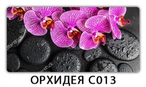 Стол раздвижной Трилогия с фотопечатью Орхидея C013 в Югорске - yugorsk.mebel24.online | фото 14