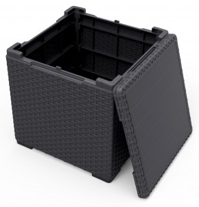 Стол с функцией хранения Виго (Vigo storage box) графит в Югорске - yugorsk.mebel24.online | фото 3