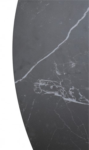 Стол TERNI 120 MATT BLACK MARBLE SOLID CERAMIC Черный мрамор матовый, керамика /Черн.каркас, ®DISAUR в Югорске - yugorsk.mebel24.online | фото 9