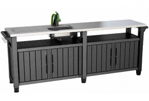 Столик для барбекю 415 Л (Unity Chef 415 L) графит в Югорске - yugorsk.mebel24.online | фото 3