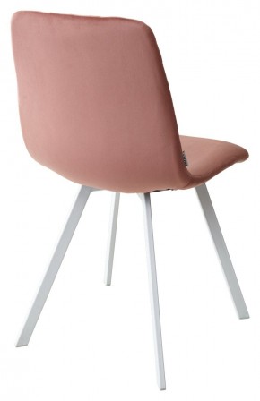 Стул DAIQUIRI BLUVEL-52 PINK / белый каркас, велюр М-City в Югорске - yugorsk.mebel24.online | фото 3