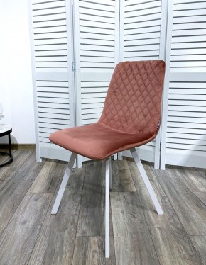 Стул DAIQUIRI BLUVEL-52 PINK / белый каркас, велюр М-City в Югорске - yugorsk.mebel24.online | фото 7
